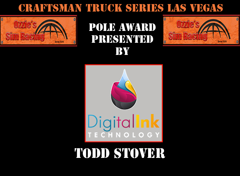 Ozzie's Sim Racing Pole Award